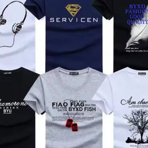 T-shirts lâche à manches courtes haute qualité hommes Hip-hop