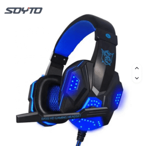Casque d'écoute stéréo de jeu filaire SY830