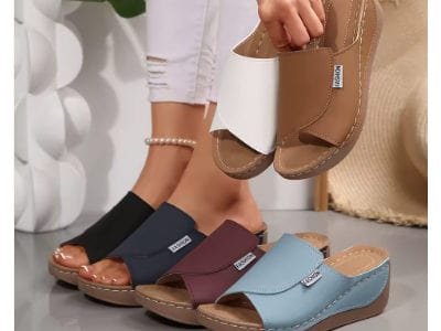 Sandales d'été en tricot – Image 5