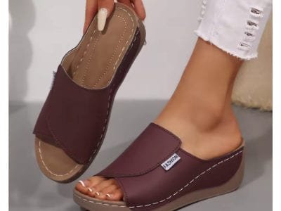 Sandales d'été en tricot – Image 3